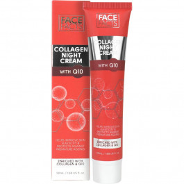 Face Facts Крем для обличчя  Collagen & Q10 Night Cream Нічний з колагеном та коензимом Q10 50 мл (503141391973