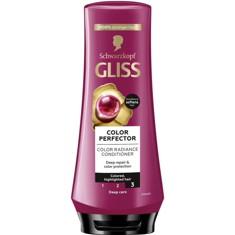 Gliss kur Бальзам для фарбованого, мелірованого волосся Gliss Color Perfector, 200 мл - зображення 1