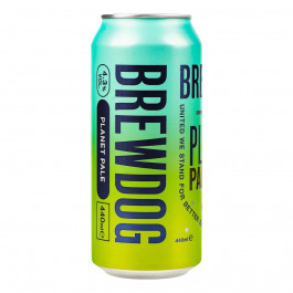 BrewDog Пиво  Planet Pale світле, з/б, 4,3%, 0,44 л (882279) (5056025455702)