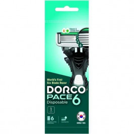 Dorco Бритва одноразовая  Pace 6 для мужчин 6 лезвий (8801038583433)