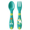 Chicco Набор: ложка и вилка First Cutlery, 12m+ (16101.30) - зображення 3