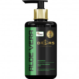 Dallas cosmetics Шампунь для волосся  з Гіалуроновою кислотою та натуральним соком Алое з дозатором 970 мл (426239614