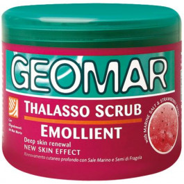 Geomar Скраб для тела  Body Thalasso смягчающий с Морскою солью и семенами Клубники 600 г (8003510022953)