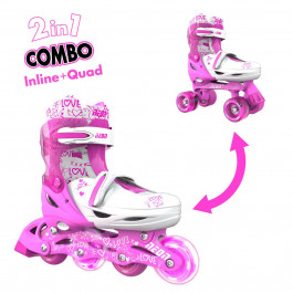 Neon Combo Skates / размер 34-38 pink (NT10P4)