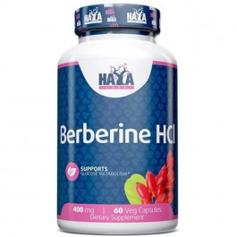 Haya Labs Berberine HCl 400 мг 60 капсул