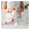 IKEA INAMARIA, 804.930.79 - Рушник кухонний, із квітковим візерунком, 45х55см - зображення 3