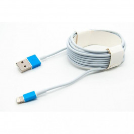 DENGOS USB Type-A - Lightning 3m White (PLS-L-3M-WHITE)