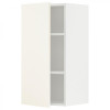 IKEA METOD Навісна шафа з полицями, білий/Вальстена білий, 40х80 см (595.072.57) - зображення 1