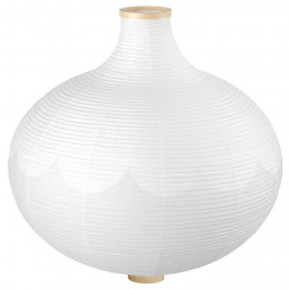 IKEA RISBYN Плафон подвесного светильника, в форме лука, белый, 57 см (104.040.91)