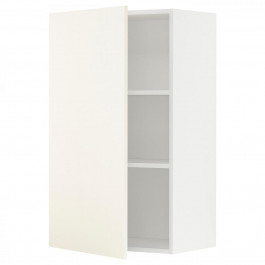 IKEA METOD Навісна шафа з полицями, білий/Vallstena білий, 60x100 см (995.072.60)