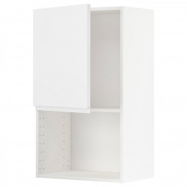 IKEA METOD Навісна шафа для мікрохвильової печі, біла/Voxtorp матово-біла, 60x100 см (794.671.18)