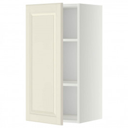 IKEA METOD Навісна шафа з полицями, білий/Bodbyn крем, 40x80 см (594.675.10)
