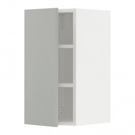 IKEA METOD Навісна шафа з полицями, білий/Havstorp світло-сірий, 30x60 см (395.381.51)