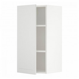 IKEA METOD Навісна шафа з полицями, білий/Stensund білий, 40x80 см (094.543.55)