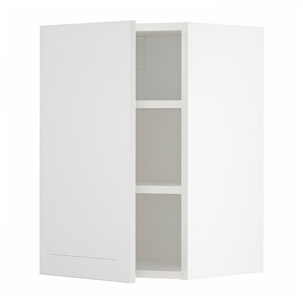 IKEA METOD Навісна шафа з полицями, білий/Stensund білий, 40x60 см (594.610.37) - зображення 1