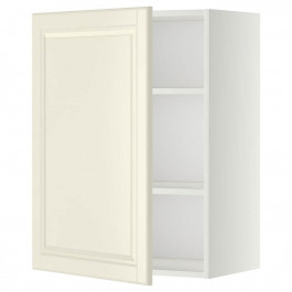 IKEA METOD Навісна шафа з полицями, білий/Bodbyn крем, 60x80 см (594.678.07)