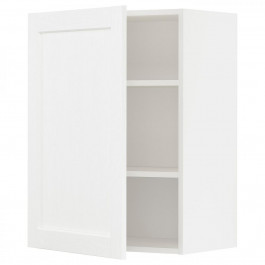 IKEA METOD Навісна шафа з полицями, Enkoping білий/білий ефект дерева, 60x80 см (594.734.60)