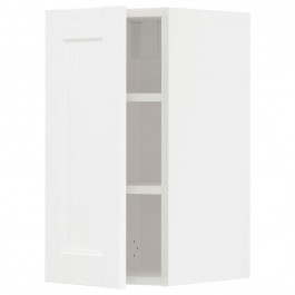 IKEA METOD Навісна шафа з полицями, Enkoping білий/білий ефект дерева, 30x60 см (994.734.82)