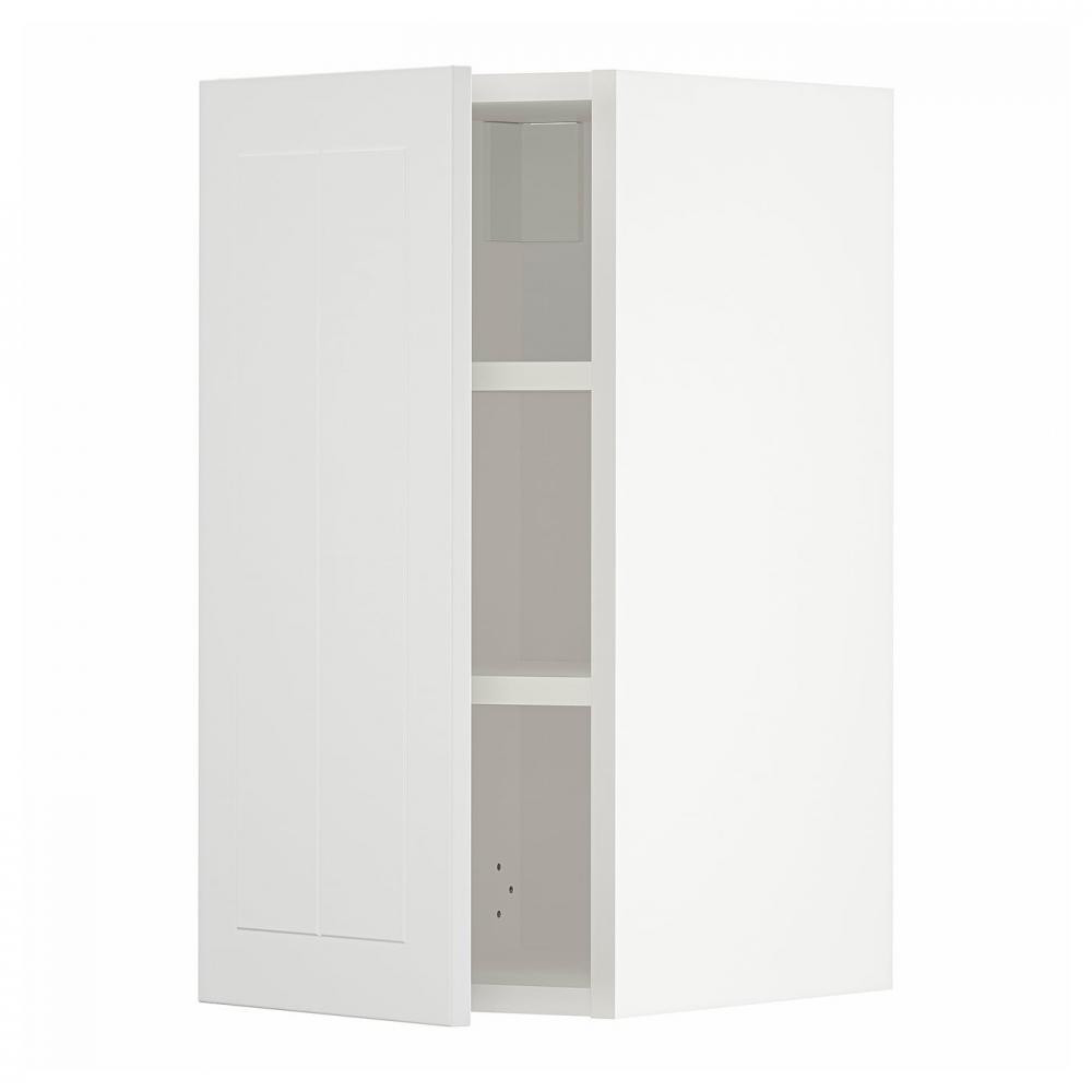 IKEA METOD Навісна шафа з полицями, білий/Stensund білий, 30x60 см (694.590.34) - зображення 1