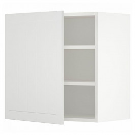IKEA METOD Навісна шафа з полицями, білий/Stensund білий, 60x60 см (394.587.95)