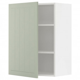 IKEA METOD Навісна шафа з полицями, білий/Stensund світло-зелений, 60x80 см (294.872.51)