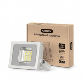   VIDEX LED прожектор 10W 5000K  PREMIUM светодиодный белый VL-F105W