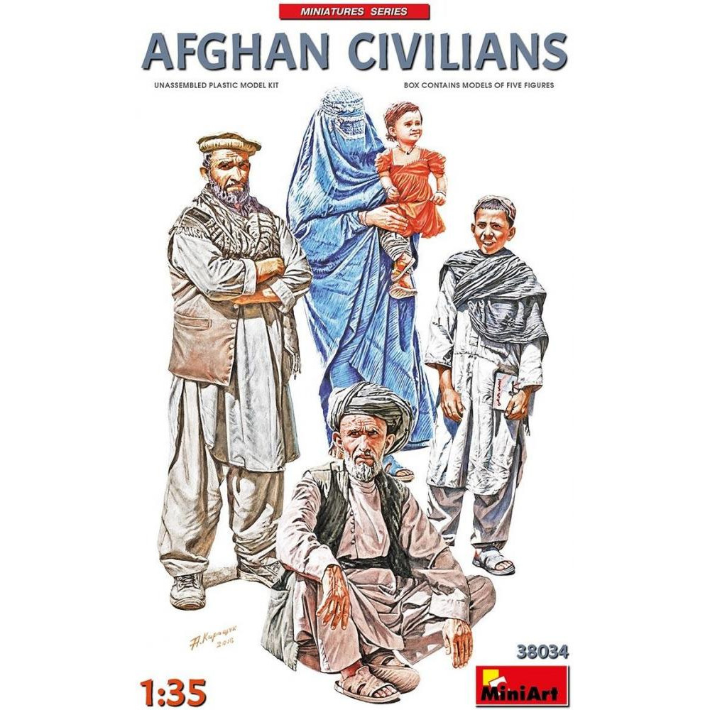 MiniArt Афганские гражданские (MA38034) - зображення 1