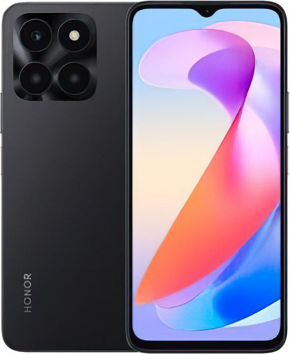 Honor X6a 4/128GB Midnight Black - зображення 1