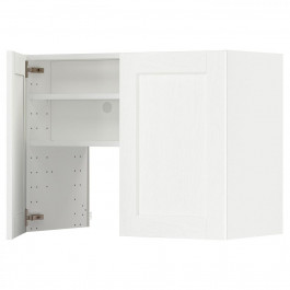 IKEA METOD Витяжна шафа з полицею/дверцями, Enkoping білий/біла імітація дерева, 80x60 см (395.043.87)