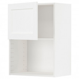 IKEA METOD Навісна шафа для мікрохвильовки, білий Enkoping/біла імітація дерева, 60x80 см (894.734.54)