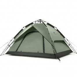 Naturehike 3P Pop-up Camping Tent NH21ZP008, forest green