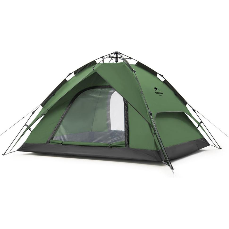 Naturehike 4P Pop-up Camping Tent NH21ZP008, forest green - зображення 1