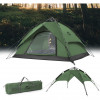 Naturehike 4P Pop-up Camping Tent NH21ZP008, forest green - зображення 2