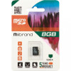 Mibrand 8 GB microSDHC Class 4 MICDC4/8GB - зображення 1