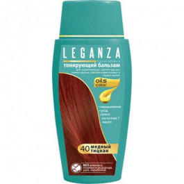 Leganza Тонирующий бальзам для волос  40 Медный тициан 150 мл (3800010505772)