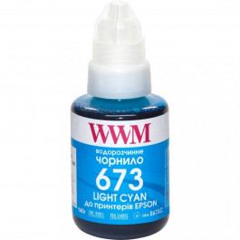 WWM Чернила 673 для Epson L800 140г Light Cyan (E673LC)