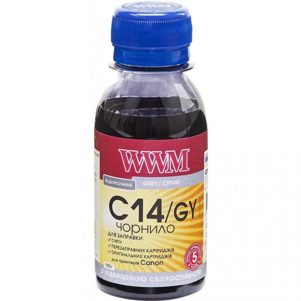 WWM Чернила Canon CLI-451GY/CLI-471GY Grey 200г (C14/GY) - зображення 1