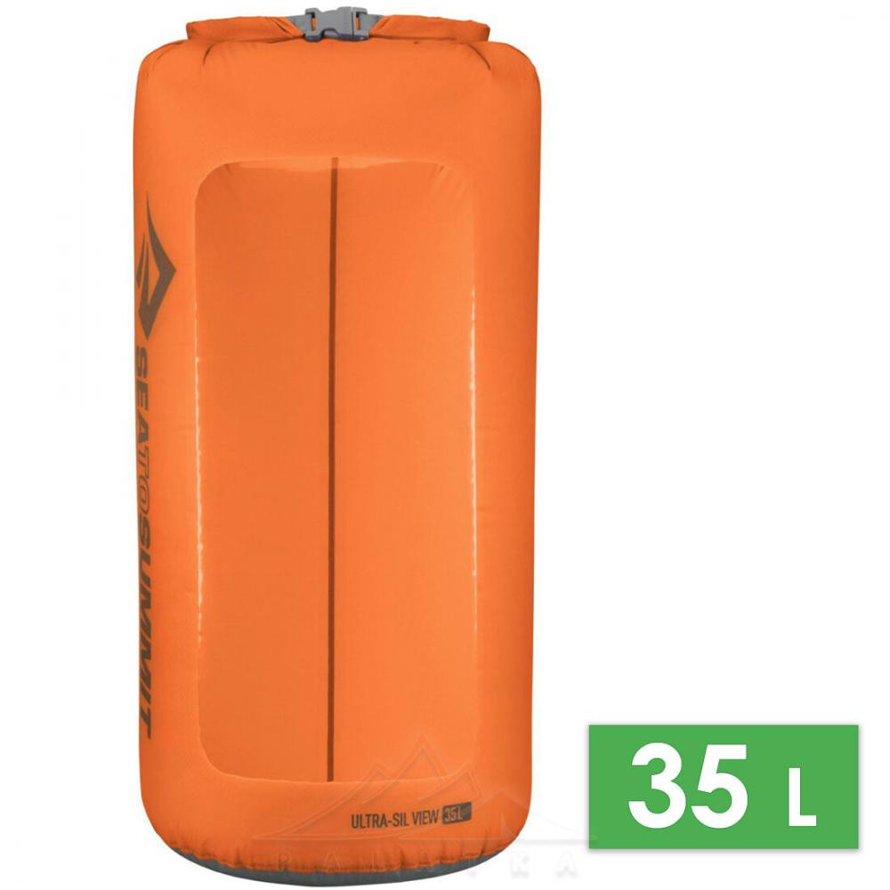 Sea to Summit Ultra-Sil View Dry Sack 35L, orange (AUVDS35OR) - зображення 1