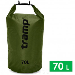 Tramp Гермомешок PVC Diamond Rip-Stop 70L (TRA-209-olive)