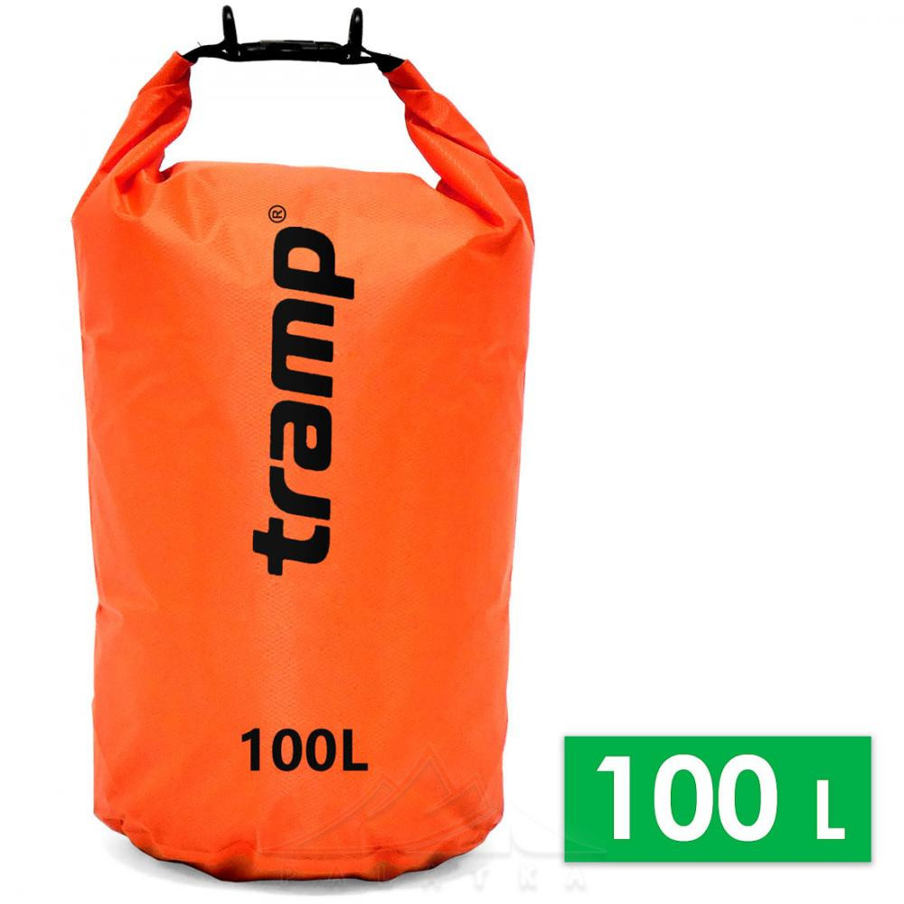 Tramp Гермомешок PVC Diamond Rip-Stop 100L (TRA-210-orange) - зображення 1