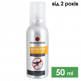   Lifesystems Cпрей от насекомых Expedition Sensitive 50 ml (34320)