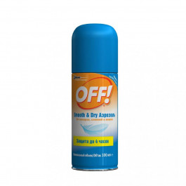 Off! Аэрозоль-репеллент Smooth & Dry 100 мл (5000204519549)