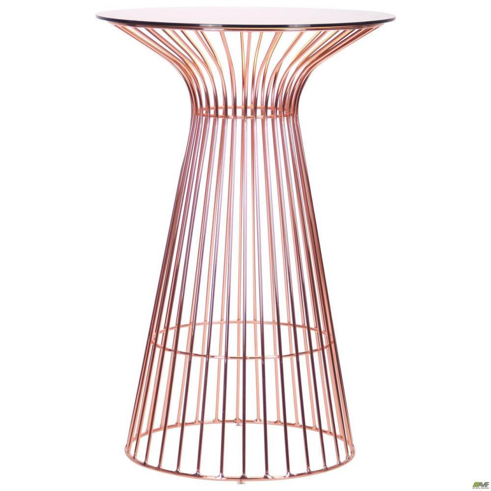 Art Metal Furniture Maleo rose gold, glass top (545683) - зображення 1