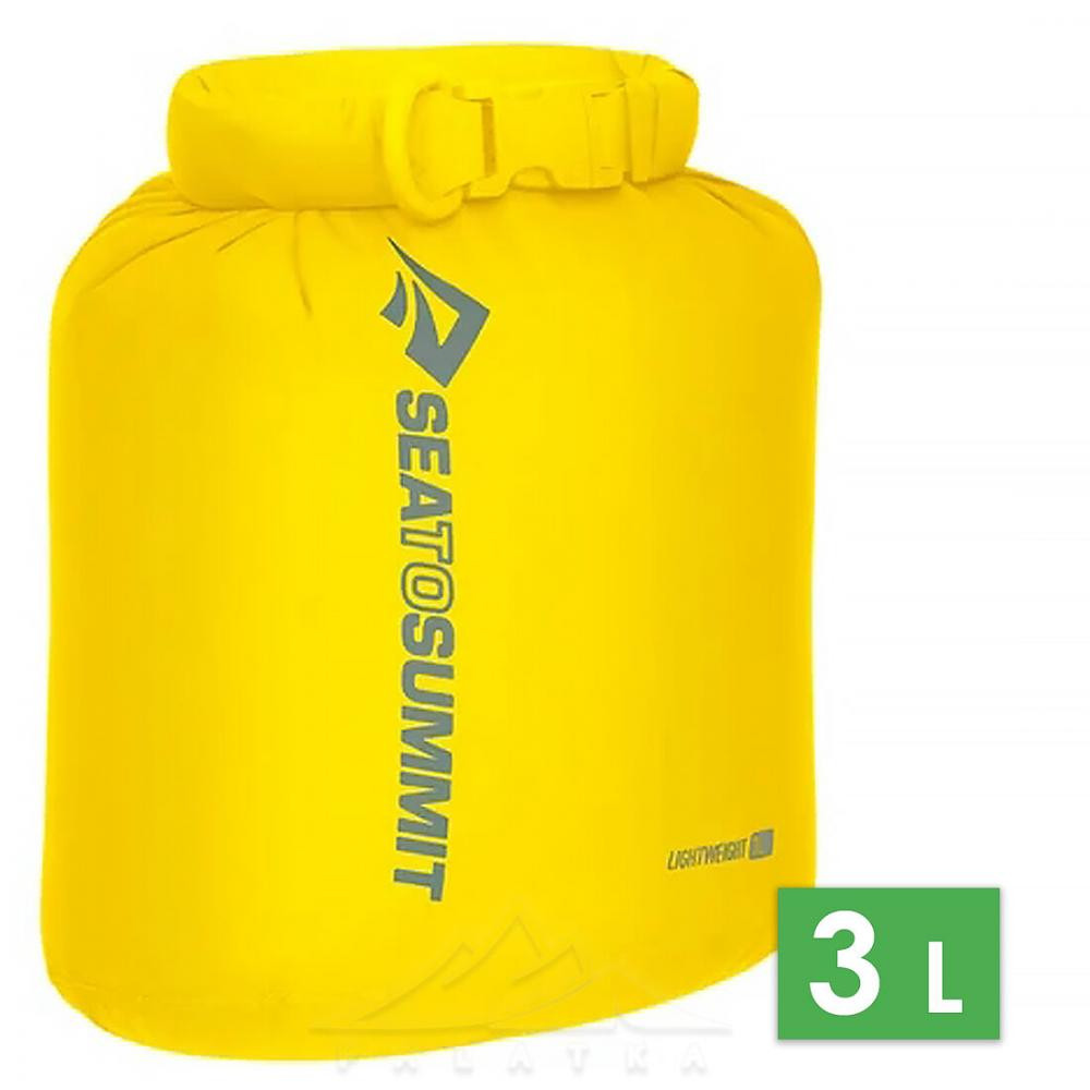Sea to Summit Lightweight Dry Bag 3L / Sulphur Yellow (ASG012011-020910) - зображення 1