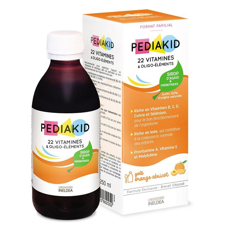 Pediakid 22 витамина и олиго-элемента, 250 мл - зображення 1