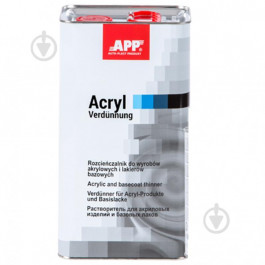 Auto-Plast Produkt (APP) Розчинник іржі APP Acryl Verdunnung 5000 мл