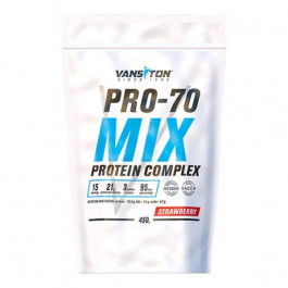 Ванситон Mega Protein Pro-70 /Про-70/ 450 g /15 servings/ Strawberry