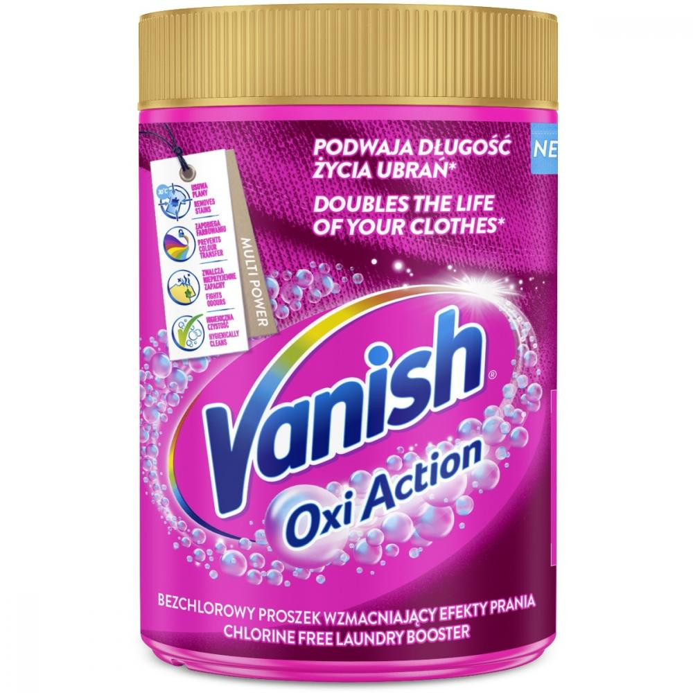 Vanish Пятновыводитель Oxi Action 625 г (5900627081749) - зображення 1