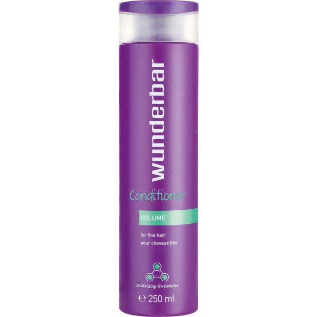 Wunderbar Кондиционер для волос  Volume для объема тонких деликатных волос 250 мл (5499899069468) - зображення 1