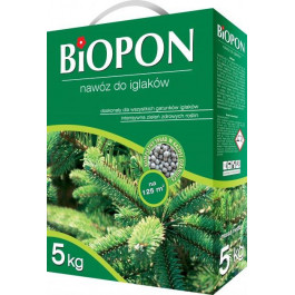   Biopon Удобрение гранулированное для хвойных растений 5 кг (5904517086951)